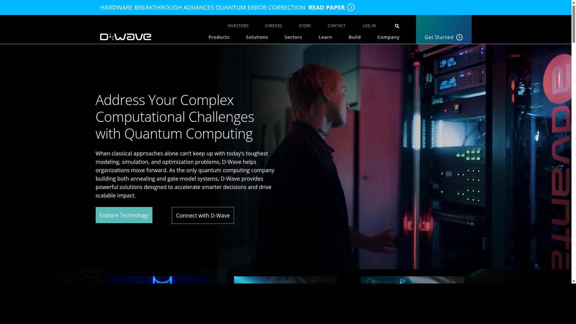 D-Wave Quantum (QBTS) website