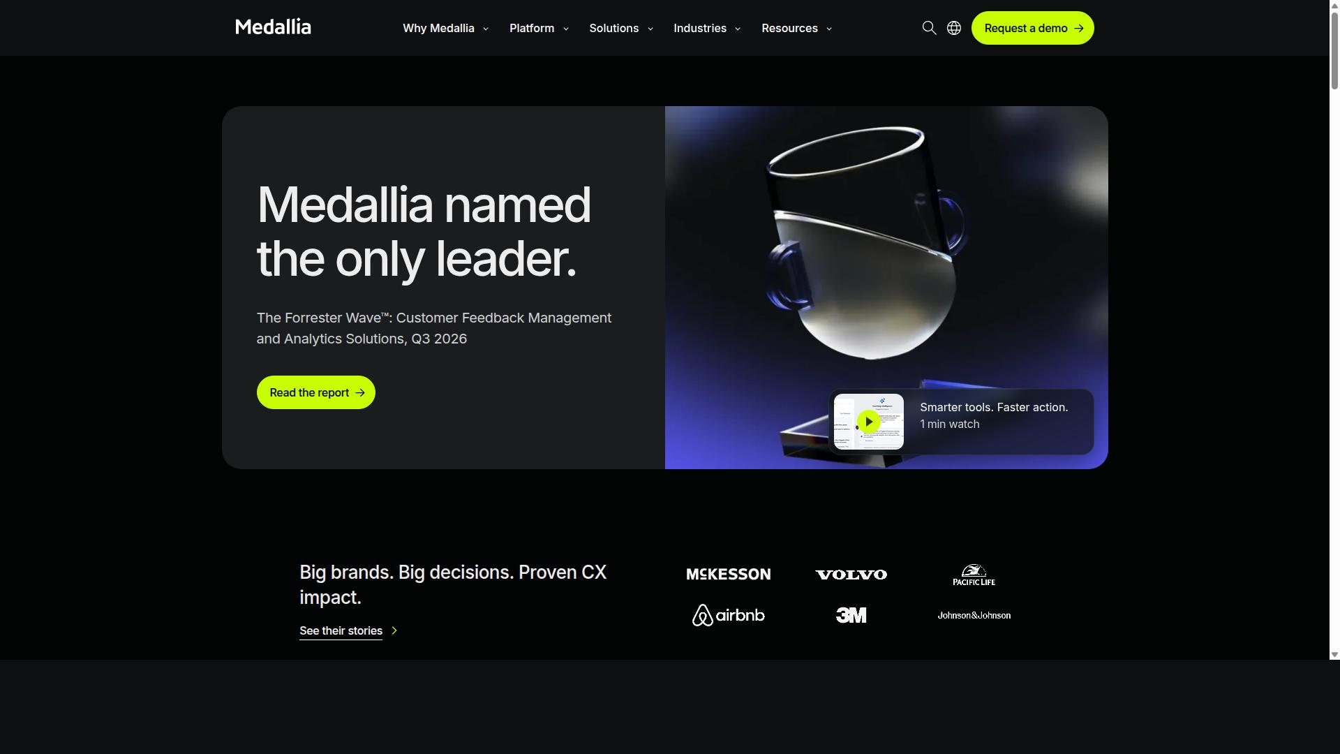 Medallia website